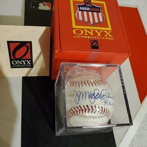 (SOLD) Ryne Sandberg 84 NL MVP Signed OML Baseball HOF On